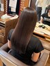 カット+カラー+圧倒的手触りAujua髪質改善 ¥18,900
