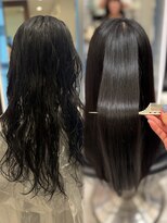 パーマ落としラボ アピッシュ 銀座(apish)&nbsp;パーマ落としストレートパーマ髪質改善艶髪美髪