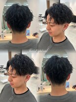 ソソ(soso.)&nbsp;MEN’S HAIR/ツイストスパイラル/刈り上げマッシュ/木更津