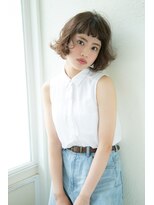 アンアミ オモテサンドウ(Un ami omotesando)&nbsp;【Un ami】柔らかい質感がオシャレなフレンチボブ　津村佳奈