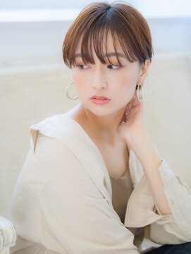 リスタバイネオリーブ 浅草(Re:sta by neolive) ナチュラルバング　ショート　Re:sta by neolive