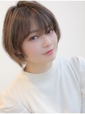 《Agu hair》ふんわりナチュラルマッシュショート