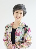 【えがお美容室】60代に人気◎骨格似合わせショートヘア