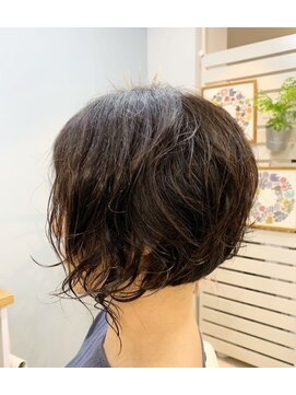 サイイン(saiin) パーマボブ