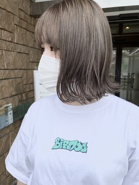 ビューティシモ 川越(Beautissimo) 【永井優衣】"ボブグレージュ"