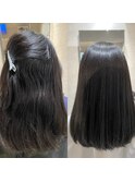 髪質改善シャンドラストレート