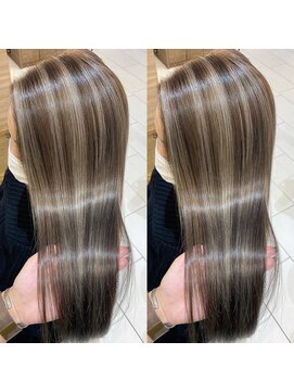 ローレン(Rollen) ☆アッシュブラウン×ミルクティーハイライト☆