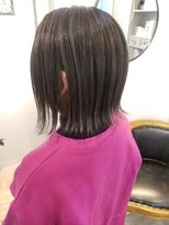 ヘア ケア ディエイチケー(HAIR CARE DHK) 切りっぱなしボブ×ハイライト
