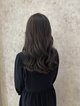 ラボヌールヘアー オリビエ 北千住店(La Bonheur hair Olivier) やんわり♪アッシュグレージュ【北千住美容室】