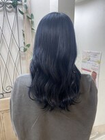 美容室 パルス 静岡鷹匠店(PALS) ネイビーブルージュ
