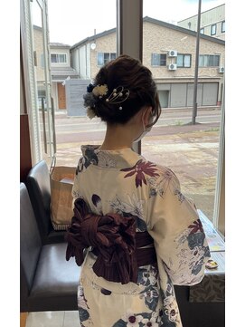 コアフィールフィス(COIFFURE fils) 【見附今町M3D髪質改善】浴衣着付けセット