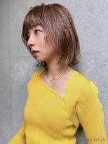 20代・30代_大人可愛い_小顔カットボブ