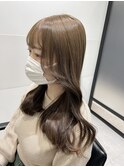 【ブリーチなしグレージュ】