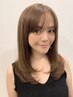 【大人女性向け】小顔カット+白髪染めカラー+うるつやナノピコtr ￥14800