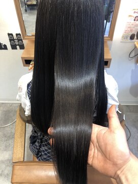 ジャズ JAZZ 【ヘナカラー】×【酸熱トリートメント】