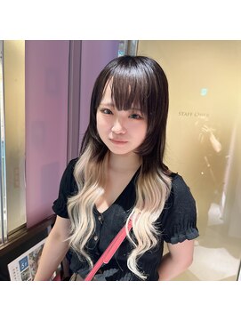 ガルボヘアー 名古屋栄店(garbo hair) ハイトーン10代20代ツートンカラープルエクステギャル