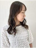【FOLK】透明感インナーカラー☆似合わせゆる巻きミディアム♪