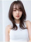 大人可愛い小顔カットネオウルフレイヤー