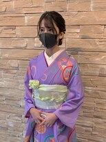 ラナシエン (RanaCien)&nbsp;RanaCien○池田　福娘さんhair set&着付け