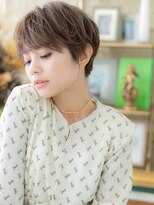 カバーヘア ブリス 川口(COVER HAIR bliss)&nbsp;外国人風大人ハイライト小顔くせ毛ショートh2川口20代30代40代!