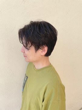 キャパジャストヘアー(CAPA just hair) くせ毛を活かしたメンズショート