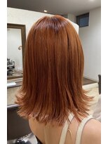 ヘアーアンドスパ ルーチェ(hair&spa Luce)&nbsp;オレンジカラー