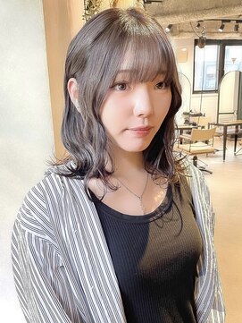 ディッセンバー 渋谷(December) 【December】冬モテカラー×ブリーチなし透明感グレージュ◎