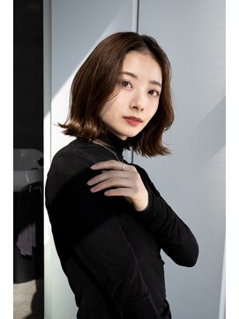 レノラ 本町(LENORA) 20代30代大人かわいいナチュラル暗髪ゆるめパーマヘア