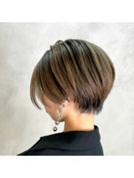 リベット(Re:Bet) ハンサムショート×ベージュ[髪質改善][心斎橋]髪質改善心斎橋