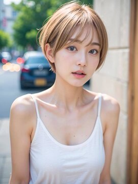 リボーンアルファ 船橋店(reborn α) ショートボブ、耳かけ