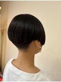 #ツーブロック#刈り上げ#丸みショート
