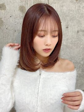 シーシンジュク 新宿南口(Sea shinjuku) ワンレン×ネビージュ[ボブルフ/黒髪/小顔]