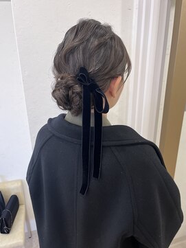 ディティカ ルーク(Dityca luk) 迷ったらこれ!ゆるふわっとシニヨン*