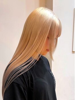 ザ ドッツ(THE DOTS)の写真/【長野駅7分】繰り返すカラー/ブリーチも髪質改善トリートメントでプルンとした質感になると人気の美容室