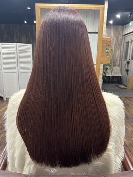 アイリーファンビリ(irie fambilly) 月1メテオカラー×チェリーレッド