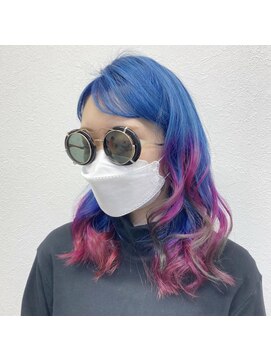 アルケム 学芸大学(AlChem) 【Hana指名】青と、ピンク辺り[学芸大学前/ハイトーン]