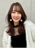 褒められロングの秘訣は韓国風くびれレイヤーカット