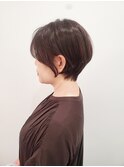 大人のショートヘア/ショートボブ/40代/50代/60代