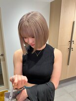 ロマリア 渋谷 渋谷宮益坂(Lomalia)&nbsp;乾かすだけでキマる髪/馴染むハイトーンホワイトグレージュ