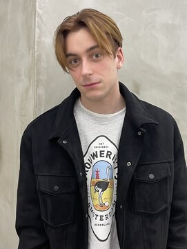 スー 渋谷(suu) メンズカットメンズセンターパートニュアンスパーマ学割渋谷