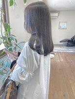 ディア(dear)&nbsp;セミロング×透明感カラー