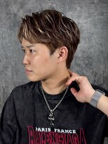 ヒロギンザ 青山店(HIRO GINZA)&nbsp;ナチュラルセンターパート×ハイライト