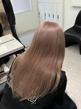 ペレ 渋谷(PELE) ミディアムヘア/暗めカラー/グランマッシュ/渋谷