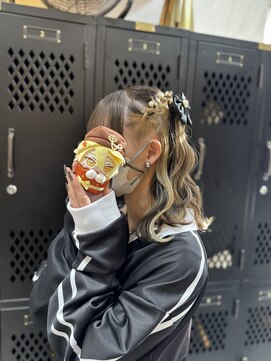 ヴァイス 渋谷店(VAICE) ライブ前ヘアセット/ハーフツイン/アレンジ