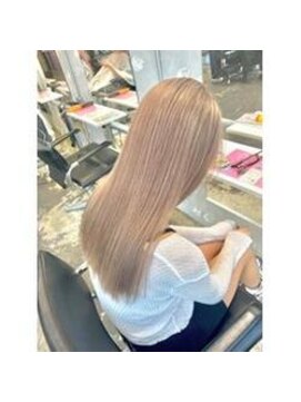 ゲーム 渋谷店(GAME) ベージュ/ダブルカラー/ケアブリーチ/髪質改善/原宿