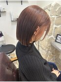 ミルクティーベージュダブルカラーインナーカラーケアブリーチ