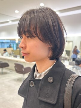 シュク 高円寺(SYUK) お客様の雰囲気に合わせたメンズボブ【植木】