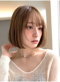 柔らかボブ