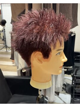 ルースト 京都河原町店(ROOST) MEN’S HAIR/スパイキーショート/センターパート/ツイスト