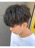 MEN’S HAIR/波巻きツイストスパイラル/シャドウパーマ/都島/J
